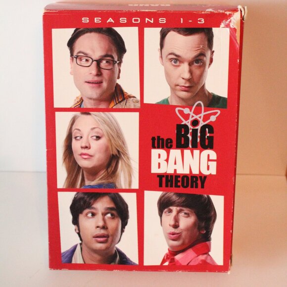 The Big Bang Theory Season 1-3 In case - Picture 1 of 2